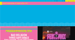 Desktop Screenshot of festivoix.com